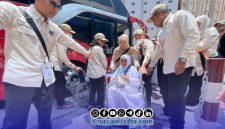 Foto. Jamaah asal Indonesia saat melaksanakan Haji di Madinah