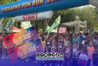 Foto. Tampak peserta Soekarno Fun Run 2026 dan Voucher Jajan