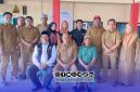 Foto Bersama Dukungan Sensus Ekonomi 2026 pemerintah Desa Pinggir Papas kecamatan Kalianget