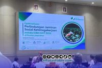 Foto. Kegiatan Optimalisasi Perlindungan Jaminan Sosial Ketenagakerjaan Pemkab Sumenep