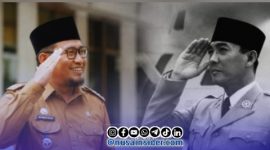 Foto. Bupati Sumenep, Dr H Achmad Fauzi wongsojudo,SH., MH di Juni Bulan Bung Karno
