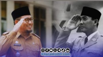 Foto. Bupati Sumenep, Dr H Achmad Fauzi wongsojudo,SH., MH di Juni Bulan Bung Karno