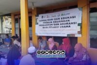 Foto. Sosialisasi dan Edukasi Produk keuangan perbankan dan Asuransi bagi pelaku usaha