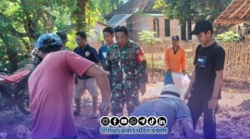 Foto. Perbaikan Jalan Desa Secara Swadaya
