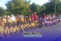 Foto. Kegiatan Jalan-jalan Sehat UPTD SDN Paseyan 1 Sampang