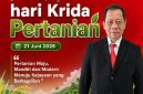 Foto. Ucapan Selamat Hari Krida Pertanian 2026 dari Kepala DKPP Sumenep Chainur Rasyid, M.Si