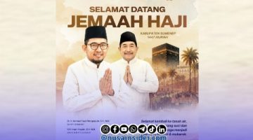 Foto. Ucapan Selamat Datang dari Pemkab Sumenep