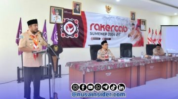 Foto. Kegiatan Rakercab Pramuka Sumenep 2026