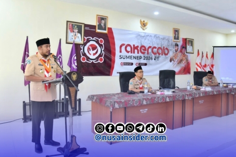 Foto. Kegiatan Rakercab Pramuka Sumenep 2026