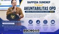 Foto. Kepala Bappeda Sumenep, Dr Ir Arif Firmanto, S.TP., M.Si.IPU ASEAN Eng.