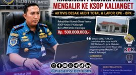 Foto. Kepala KSOP Kelas IV Kalianget Sumenep, Azwar Anas SH., M.Hum