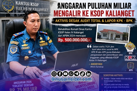 Foto. Kepala KSOP Kelas IV Kalianget Sumenep, Azwar Anas SH., M.Hum