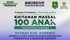 Foto. Flayer Khitanan Massal di Sumenep