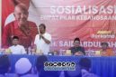 Foto. Sosialisasi Empat Pilar Kebangsaan Bersama Anggota DPR RI Dapil XI Madura MH Sa'id Abdullah