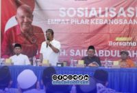 Foto. Sosialisasi Empat Pilar Kebangsaan Bersama Anggota DPR RI Dapil XI Madura MH Sa'id Abdullah