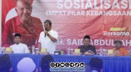 Foto. Sosialisasi Empat Pilar Kebangsaan Bersama Anggota DPR RI Dapil XI Madura MH Sa'id Abdullah