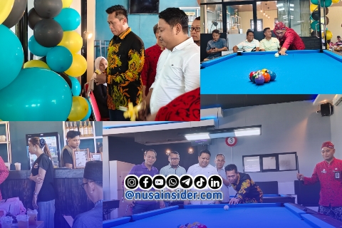 Foto. Peresmian HM Cafe & Billiard Sumenep
