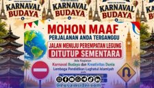Foto. Flayer Karnaval Budaya Lembaga Pendidikan Lughatul Islamiyah Desa Legung Timur kecamatan Batang-batang Sumenep
