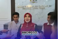 Foto. Dr Lia Istifhama yang akrab disapa Neng Lia saat dikonfirmasi sejumlah wartawan di Gedung kantor DPD RI 