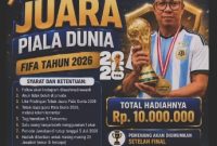 Foto. Poster Tebak Piala Dunia (Pildun) 2026