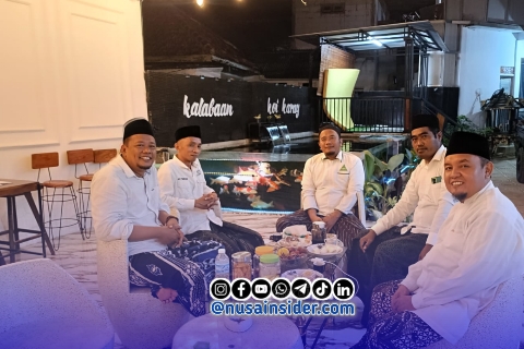 Foto. Silaturahmi Persiapan Ansor Bershalawat 2026 bersama PCNU Sumenep