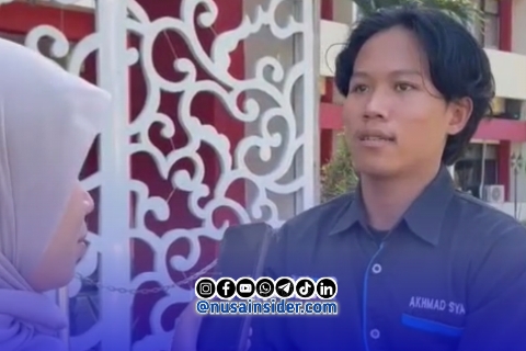 Foto. Ketua Umum FPR, Kurdiyansyah usai gelar Audiensi bersama pemkab Sumenep Senin 6 Juli 2026