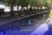 Foto. Kali Marengan Sumenep usai dilakukan Pembersihan oleh Petugas dari PUTR Setempat