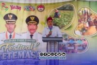 Foto. Kepala Disbudporapar dalam Gelaran Festival Tete Masa 2026