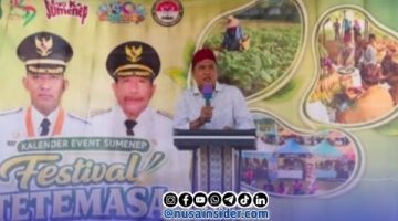 Foto. Kepala Disbudporapar dalam Gelaran Festival Tete Masa 2026