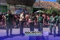 Foto. Kolaborasi Pondok Pesantren Al-Islamiyyah bersama Yonif TP 931/kj