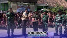 Foto. Kolaborasi Pondok Pesantren Al-Islamiyyah bersama Yonif TP 931/kj