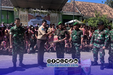 Foto. Kolaborasi Pondok Pesantren Al-Islamiyyah bersama Yonif TP 931/kj