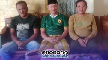 Foto. Imam Mahdi Al Hakim (tengah) salah satu tokoh pemuda Batang-Batang mendukung Polsek Batang-Batang segera tuntaskan penyelidikan kasus penebangan pohon  tanpa izin di Desa Batang-Batang Daya.