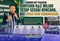 Foto. Founder Bani Insan Peduli (BIP) Ali Zaenal Abidin (Istimewa for nusainsider.com)
