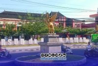 Foto. Tampak Bangunan RSUD Moh Anwar Sumenep dari arah Utara depan Pemkab Sumenep