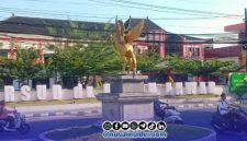 Foto. Tampak Bangunan RSUD Moh Anwar Sumenep dari arah Utara depan Pemkab Sumenep