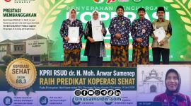 Foto. Torehan Prestasi RSUD Moh Anwar Sumenep, 16 Juli 2026 dari Pemkab setempat. 
