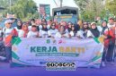 Foto. Kerja Bakti Bersama Dekopinda Kabupaten Sumenep dalam Rangkaian Harkopnas ke-79