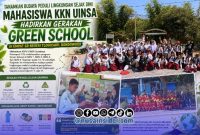 Foto. Gerakan Green School KKN UINSA Surabaya - Jawa Timur
