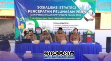 PBB-P2 Jadi Instrumen Penguatan PAD, Bapenda Sumenep Gelar Sosialisasi di Giligenting