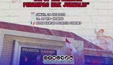 Foto. Flayer Aksi Demonstrasi di Polresta Sumenep