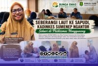 Foto. Kepala Dinas Kesehatan, pengendalian penduduk dan keluarga Berencana (Dinkes P2KB) Sumenep Drg Ellya Fardasah M.Kes (Istimewa for nusainsider.com/ADV) 