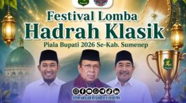 Foto. Festival Lomba Hadrah Klasik Sumenep 2026.