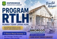 Foto. Flayer Pengusulan RTLH Kabupaten Sumenep