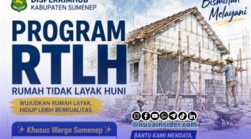 Foto. Flayer Pengusulan RTLH Kabupaten Sumenep