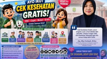 Dinkes P2KB Sumenep Gencarkan Program CKG, Warga Diimbau Periksa Kesehatan Sejak Dini