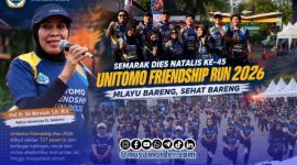 Foto. Rangkaian Dies Natalis ke-45 Universitas Dr. Soetomo Surabaya Jawa Timur