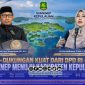 Foto. Anggota DPD RI Dr Lia Istifhama, S.Sos.i. M.E.I (Kanan), Bupati Sumenep Dr H Achmad Fauzi Wongsojudo, SH., MH (Kiri) 