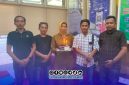 Foto. Pengurus Jurnalis Sumenep Independen (JSI) kabupaten Sumenep saat merayakan Ultah Direktur RSUD Moh Anwar Sumenep