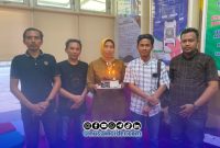 Foto. Pengurus Jurnalis Sumenep Independen (JSI) kabupaten Sumenep saat merayakan Ultah Direktur RSUD Moh Anwar Sumenep